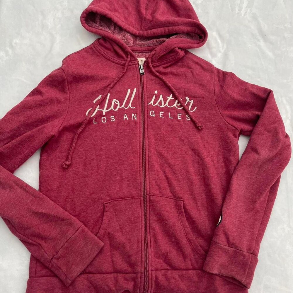 Hollister Jacket Size Medium Vintage Embroidery